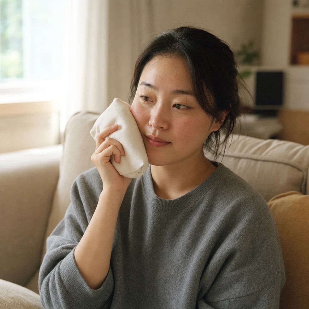 필러 시술 후 붓기와 멍이 가라앉는 경과를 일정별로 정리한 이미지
