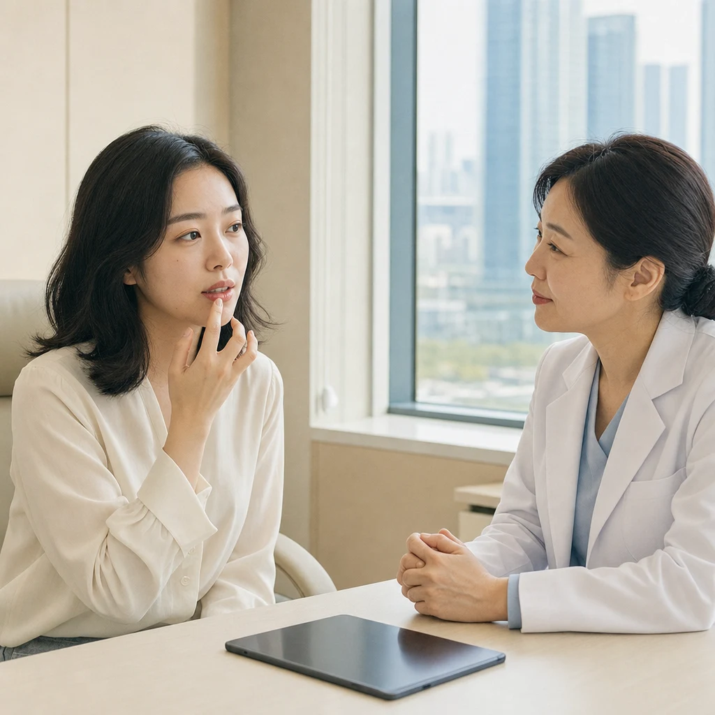 송도 입술 필러, 사진 한 장으로는 모양이 정해지지 않는다